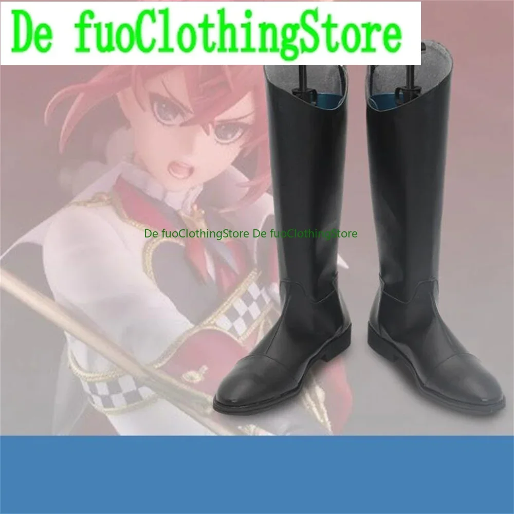 Riddle Twisted-Wonderland Cosplay Shoes Boots Game Anime Halloween Christmas DefuoClothing Shoes Store