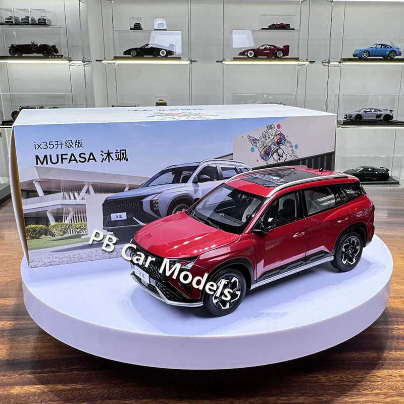 Original factory 1:18 Beijing MUFASA IX35 upgraded SUV alloy simulation car model