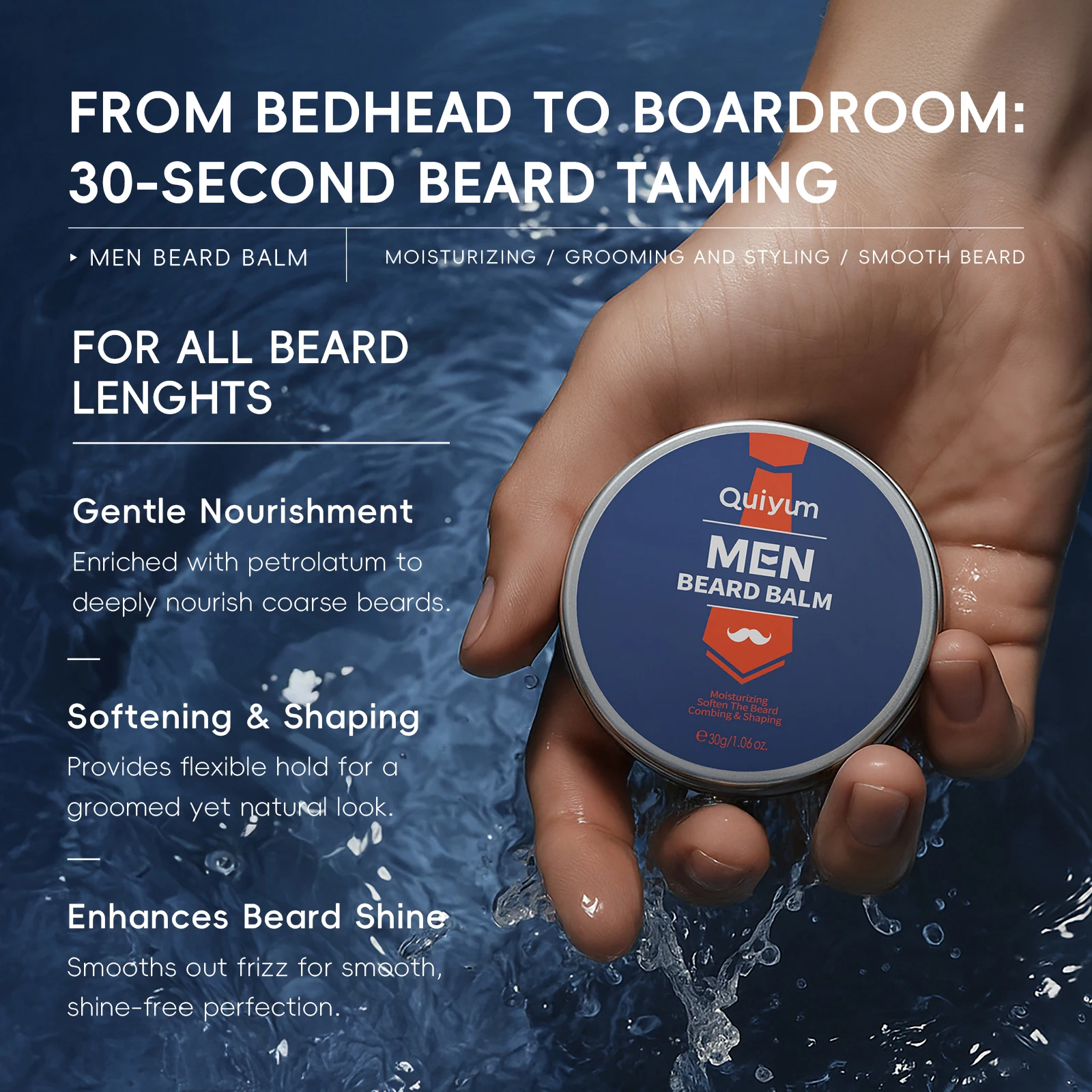 QUIYUM 4 Parça Erkek Sakal ve - Men'S Face Grooming incelemesi ve fiyatı