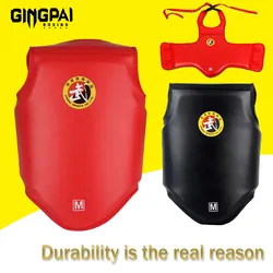 Thickened Chest Guard Boxing MMA Kickboxing Body Vest Protector Martial Arts WTF Reversible Rib Shield Taekwondo TrainingUniform
