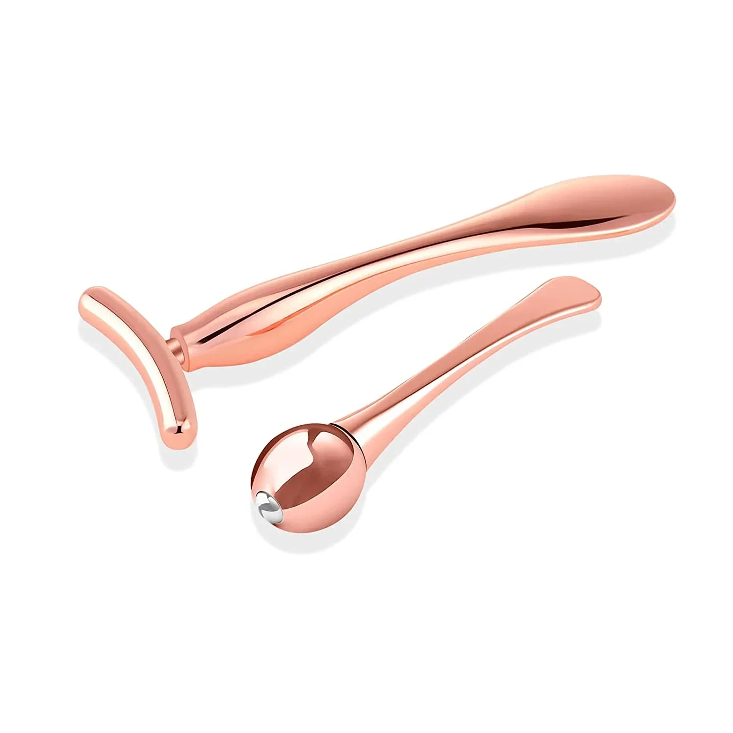 โลหะครีมบํารุงรอบดวงตา Applicator Wand Stick เครื่องมือนวดหน้าลดอาการบวมบาง Face Magic Stick Skin Care Wand