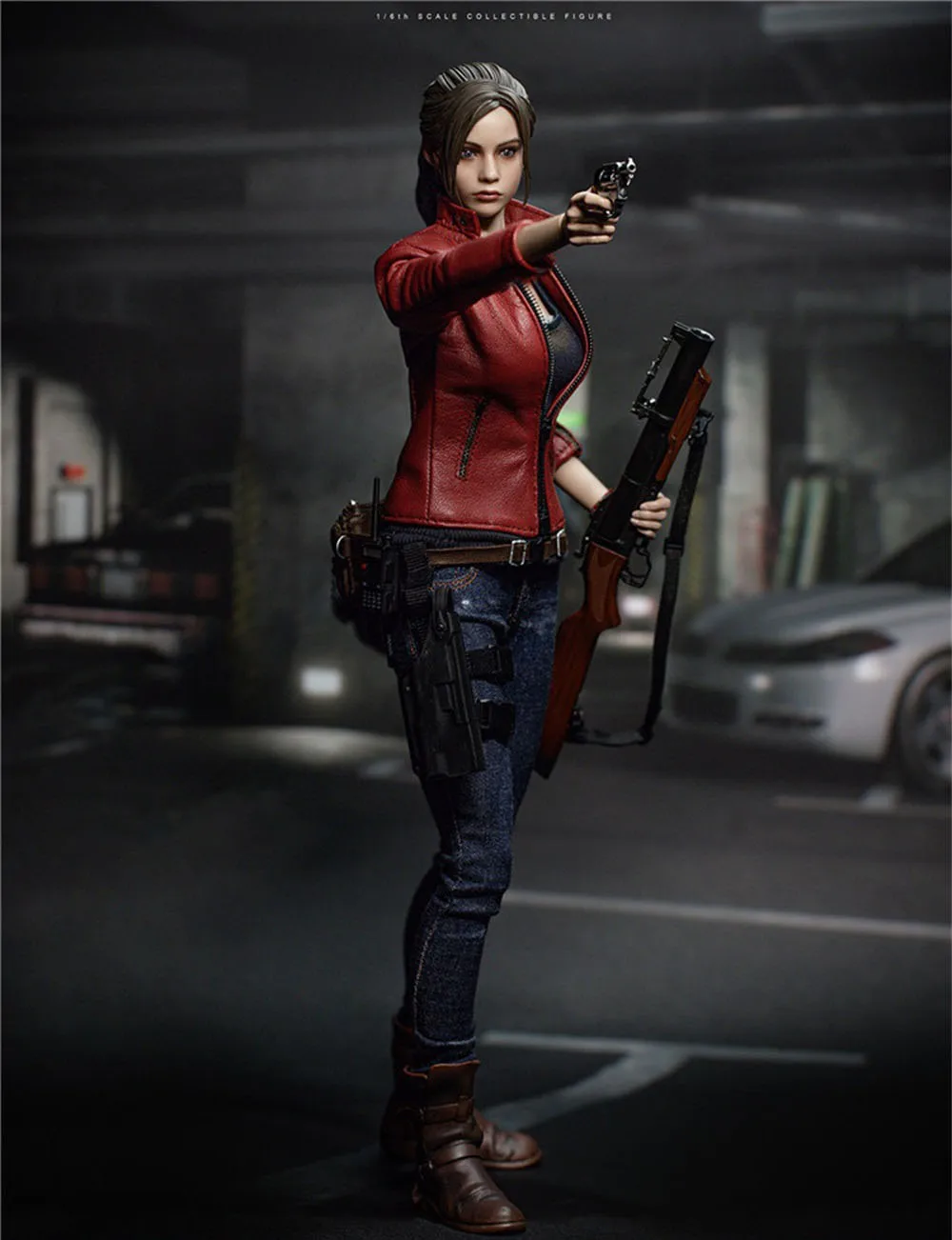 DAMTOYS DMS031 mieszkańcy zła kobieta wojownik Claire Redfield pełny zestaw Movealbe figurka Game Player prezent dla wentylatora 1/6