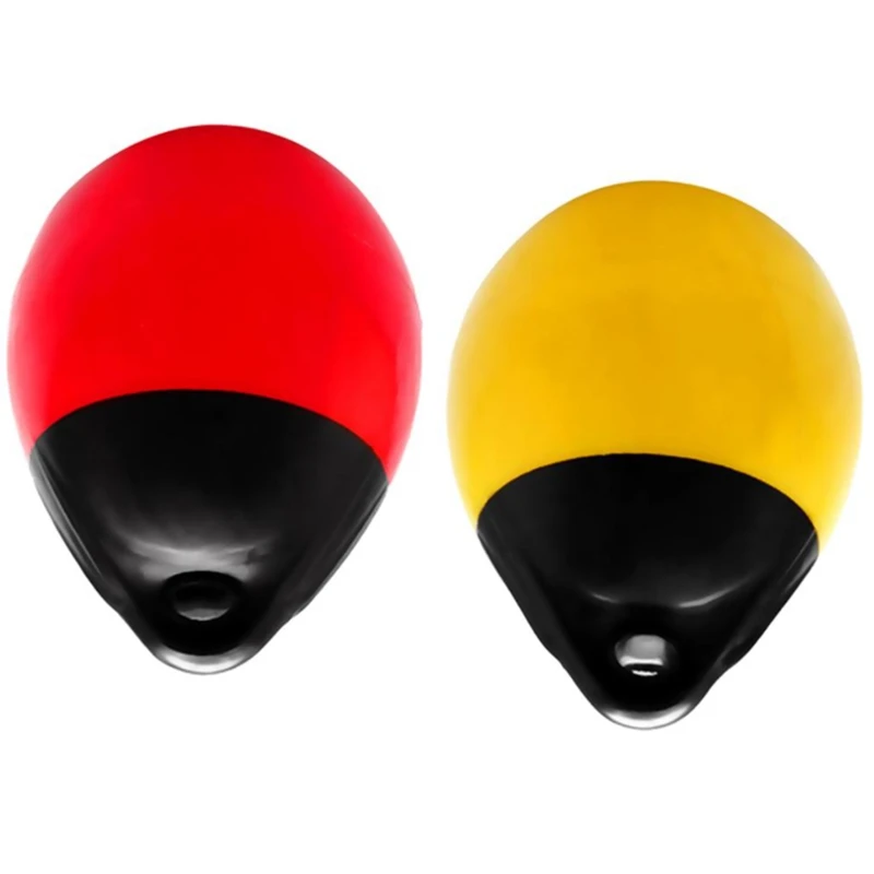 

2Pcs Durable Inflatable Boat Heavy Duty PVC Marine Buffer/Boat Buoy 9.8 X 11.8Inch For Canoe Boat Dinghy Yacht