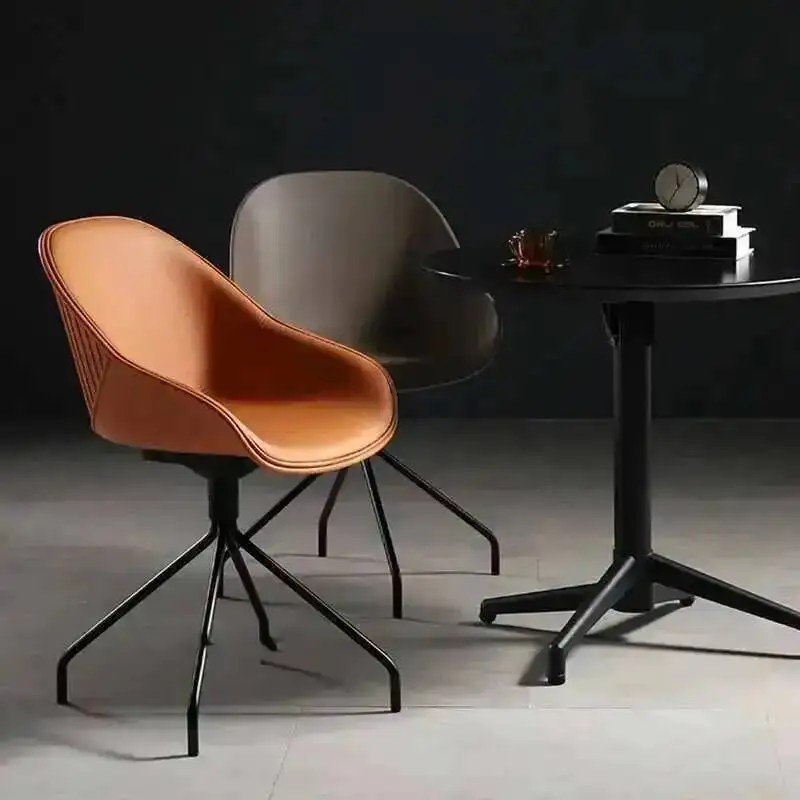 

Computer Furniture Swivel Modern Light Home Luxury Chair Minimalist Office Office Creative Chairs Study Nordic Backrest Armchair