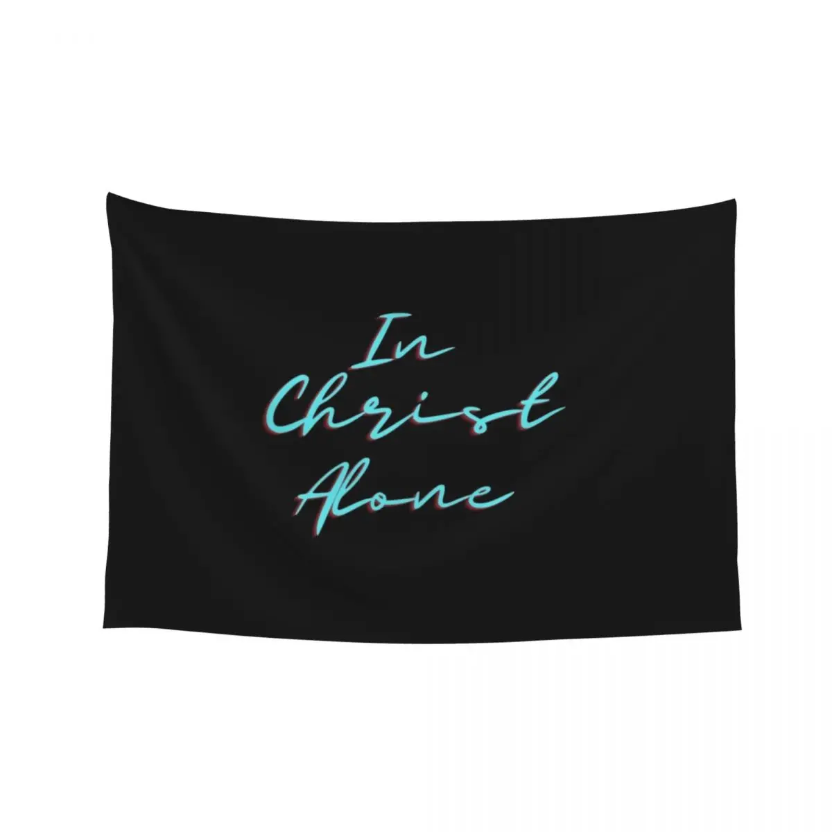 

In Christ Alone Tapestry Room Decor Aesthetic Wall Deco Korean Room Decor Tapestry