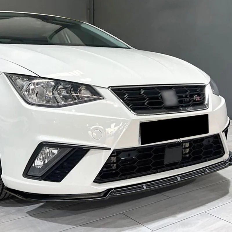 Car Accessories Front Bumper Lip Diffuser Spoiler Trim For Seat Ibiza MK5 Standard/FR 2018 2019 2020 2021 2022 2023 2024 2025 - view 2