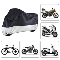 Cubiertas para motocicleta, cubierta de lona, tela para moto, cubierta protectora para Scooter, impermeable, lluvia, a prueba de polvo, funda para bicicleta, tienda