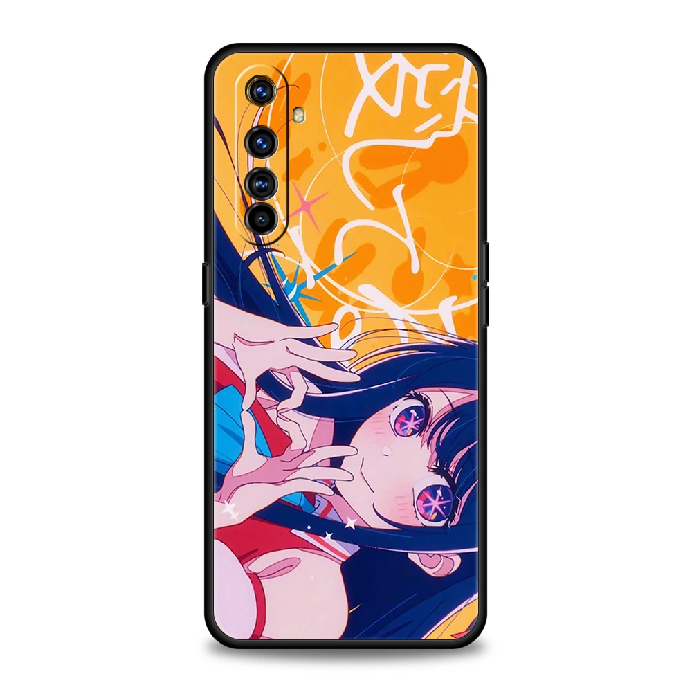 Oshi No Ko Phone Case for Oppo A17 A12 A57 A74 A16 Find X5 X6 A52 A53 A54 A15 Reno 6 Z 7 Pro A9 2020 5G Silicone Shell Capas Bag