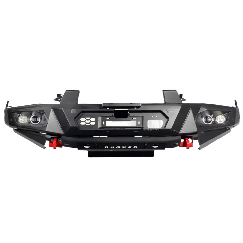 Front Bumper for  2022 2023 2024 for Ford Ranger Raptor Xlt Xls Wildtrak Px2 Px3 Px4 Front Bumper Bull Bar view 2