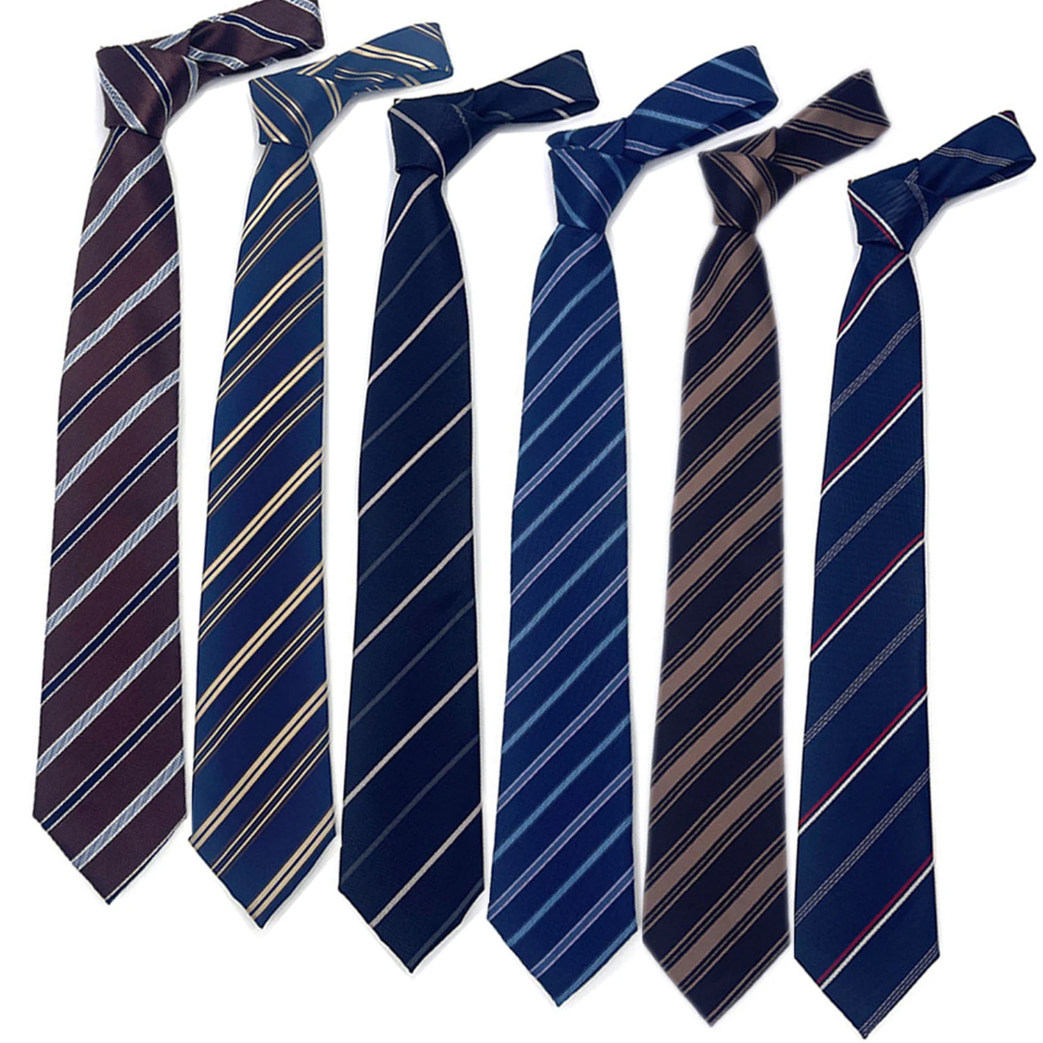 

Men's Ties Wedding Accessories 1200-PIN 8cm(3.15") Striped Necktie for Men Women галстук Gravata Corbata Regalos Para Hombres