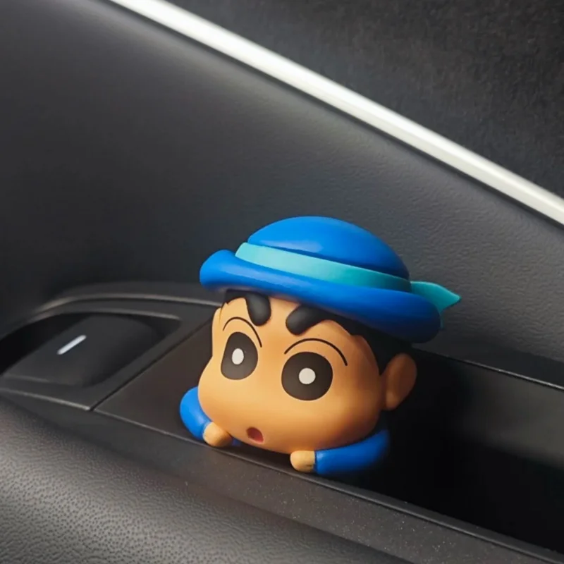 New Crayon Shin-Chan Blind Box Animation Figurine Hippers Mobile Phone Car Decoration Figurine Pendant Gift Anime Periphera Gift