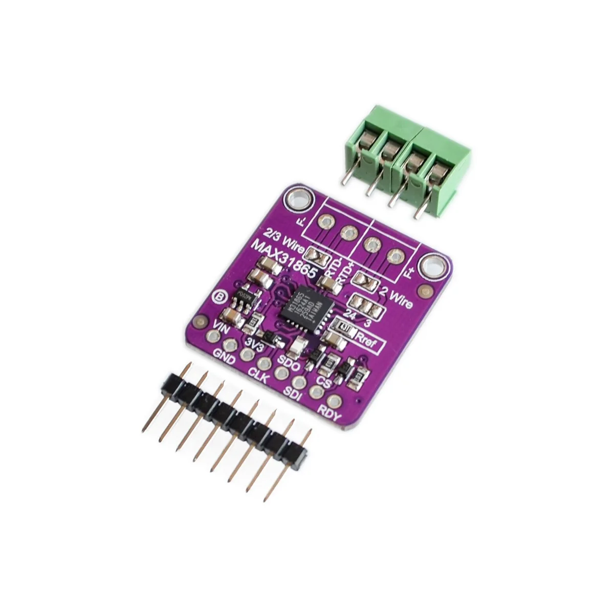 Prévention 31865 PT100/PT1000 Carte convertisseur RTD vers numérique, capteur de température thermocouple, technologie amplificateur 3.3V/5V