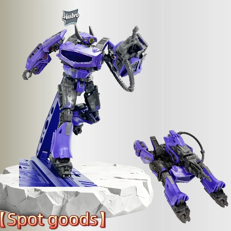 【Spot goods】Hasbro G0480 SS‑110 Shockwave Voyager‑Class Action Figure Studio Series Bumblebee Hobby Collectible Gift Toy