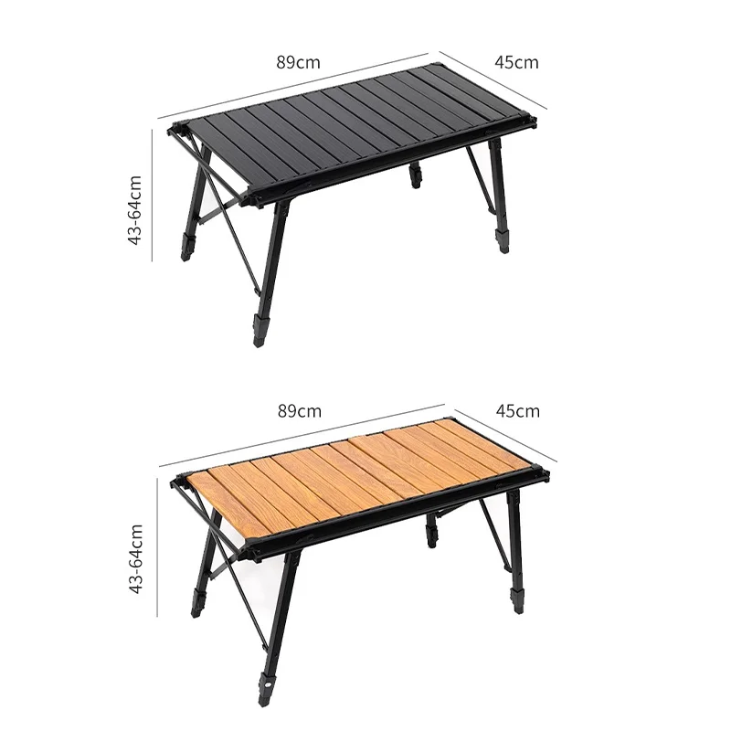 Dotwise Camping Table Foldable Portable IGT Outdoor Table Adjustable Height Aluminum Alloy For Outdoor Barbecue Picnic Fishing image 6