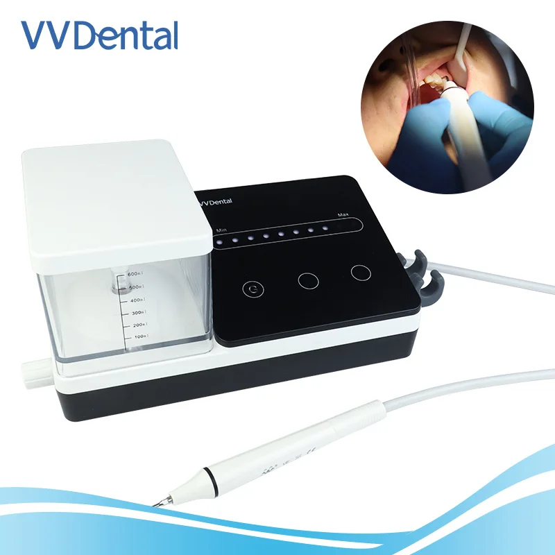 

Dental Ultrasonic Scaler Unit Teeth Kit Sonic Cleaning Equipment Machine for Calculus Smoke For Scaling Periodontics Endodontic