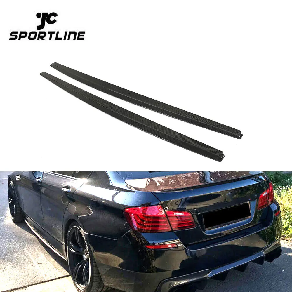 

Carbon Fiber F10 M5 Side Skirts Extension For BMW F10 F11 528i 530i 535i 550i M Sport 11-16