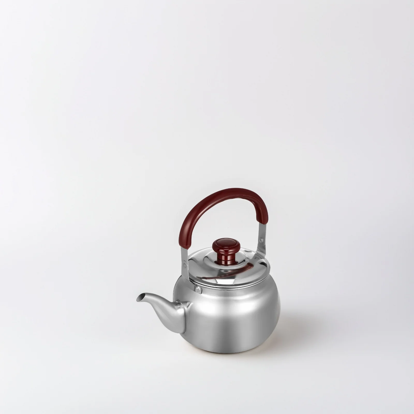 

500Ml Stainless Steel Sounding Kettle Large Spout Design Fast Boiling Tea Kettle for Home Office Use Tea Pot Thickened Teakettle