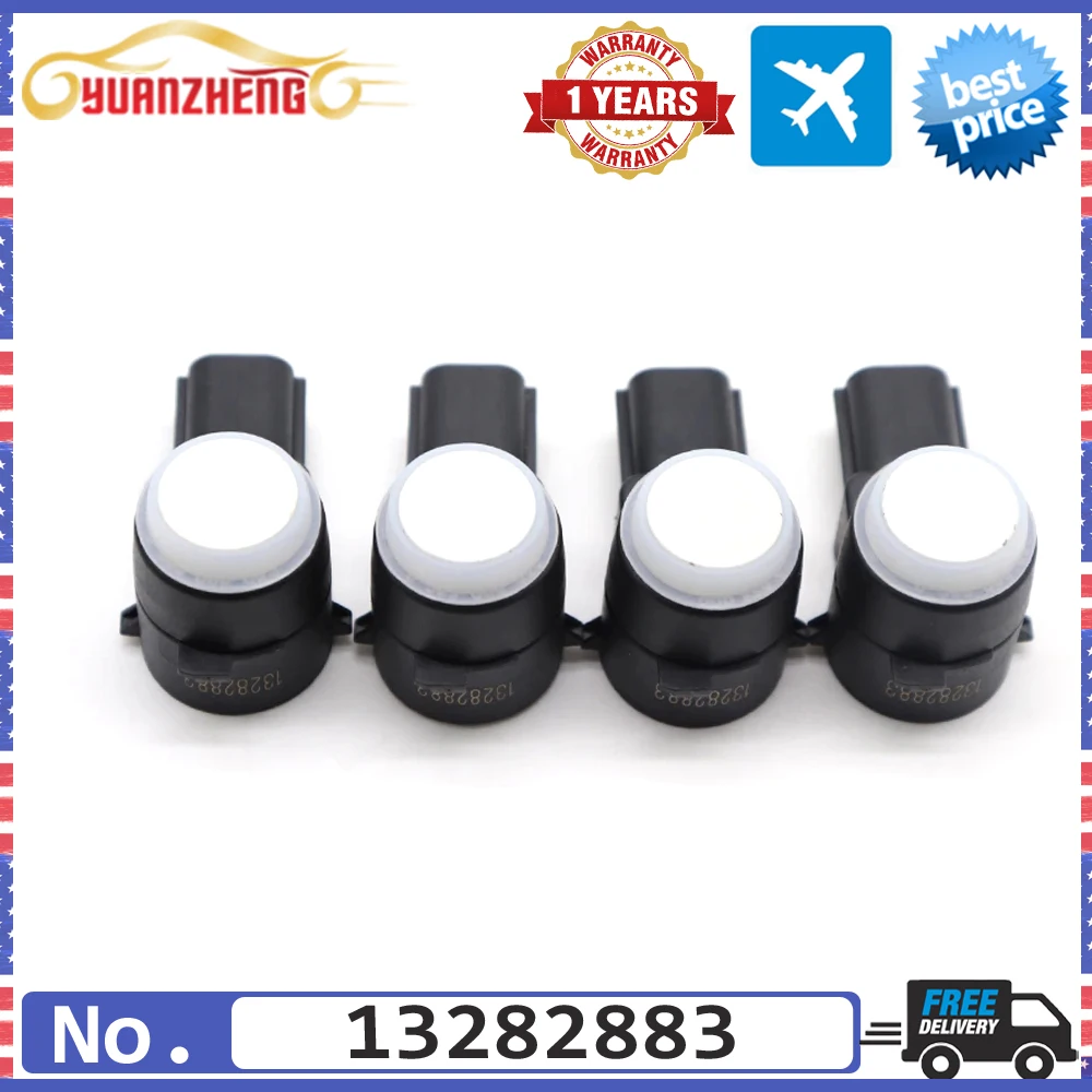 4pcs NEW PDC Parking Sensor 13282883 For Buick GM Chevrolet Aveo Cruze Orlando Opel Astra Insignia Meriva Mokka Zafira 13295029