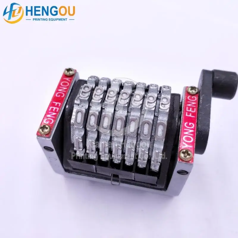 

7 Digits 22.3 Numbering Machine Horizontal Forward 012345 ... Automatic rebound