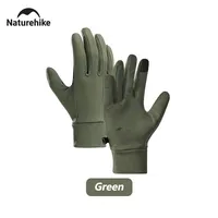 Naturehike Outdoor Touch-screen Non-slip Full Finger Cycling Gloves Silicone Hiking Climbing Men Women Thin Cycling Gloves