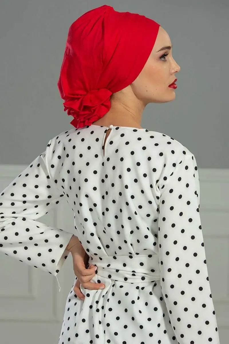 Cruz penteado osso vermelho