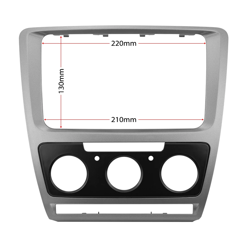 Ainavi Car frame For Skoda Octavian 2/A5 Retrofitting Android multimedia player