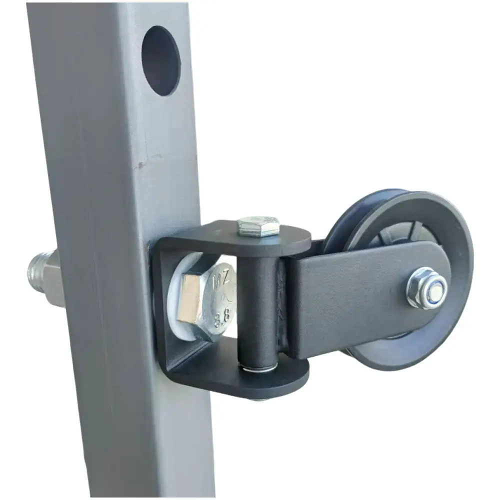 Adjustable Steel Pulley For YMOOPT Fitness Gear Low Row Lat Pull Down System Universal Square Tube Fitting Gym Workout Part