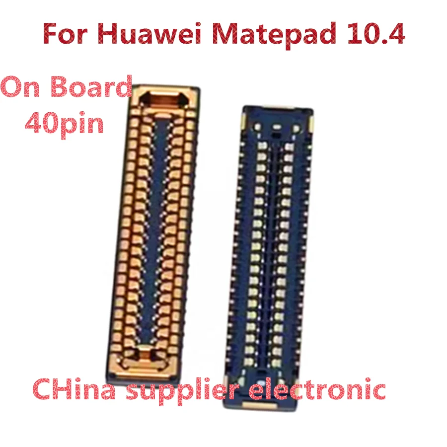 10pcs-100pcs suitable for Huawei Matepad 10.4 tail socket motherboard cable mobile phone connection buckle connector 40 pins