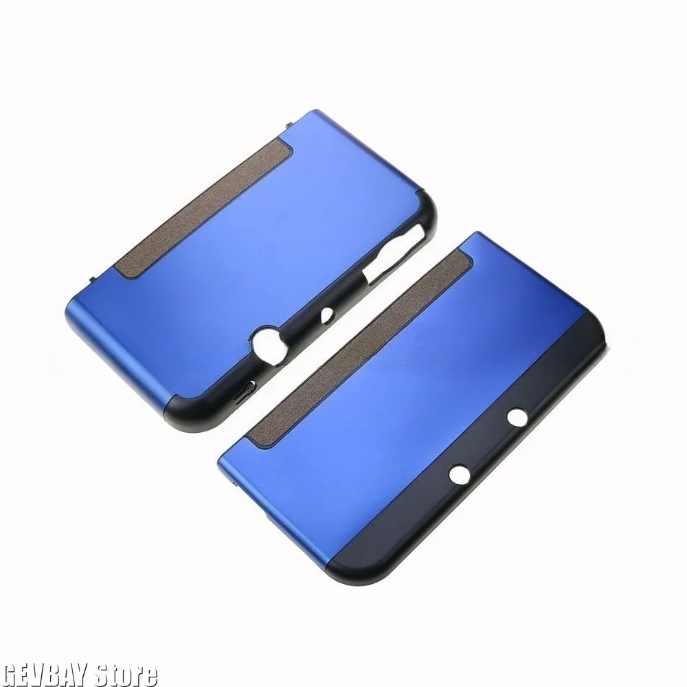 For New 3DS XL LL, Aluminum Hard Protective Shell Upper Back Housing Cover Accessory