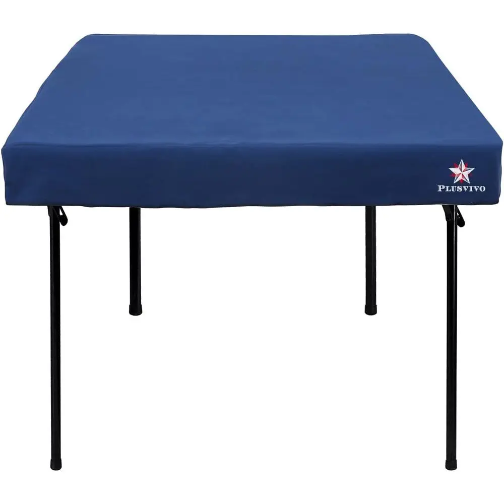 

Накидка на стол PlusGame – для маджонга, покера, бриджа – моющаяся – 91х91 см, синяя