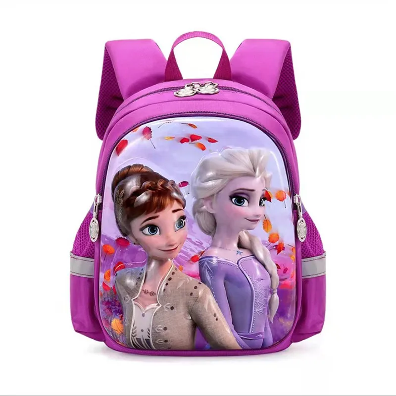 2022 Frozen Kindergarten Bag For Girls Elsa Anna Primary Student Shoulder Orthopedic Backpack Large Capacity Kids Birthday Gifts