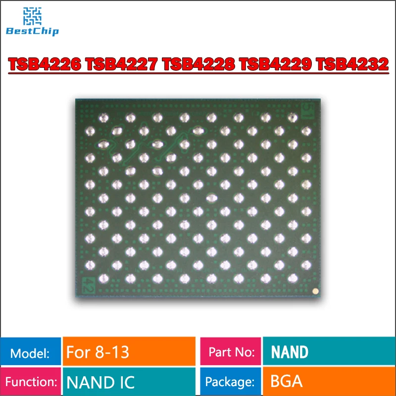 Memoria Flash Nand HDD para iPhone Macbook, chip IC de disco duro, 64G, 128G, 256GB, TSB4228, TSB4229, TSB4232, TSB4226, TSB4227, SDSBFBGI4