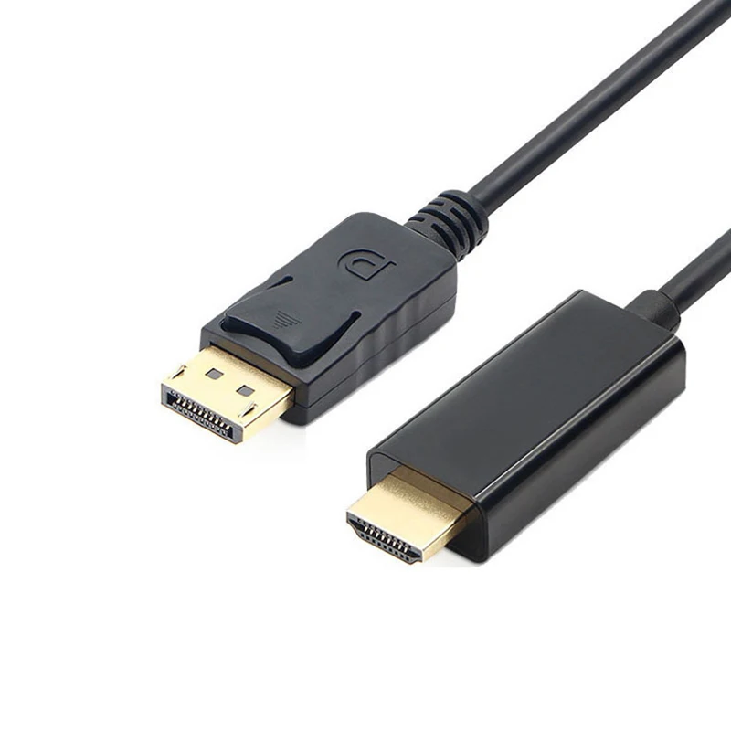 1-3m Dp to hdmi Cable 1.8m 4K High-Definition Adapter Cable Computer Monitor Connection Cable Large Dp to hdmi Conversion Cable