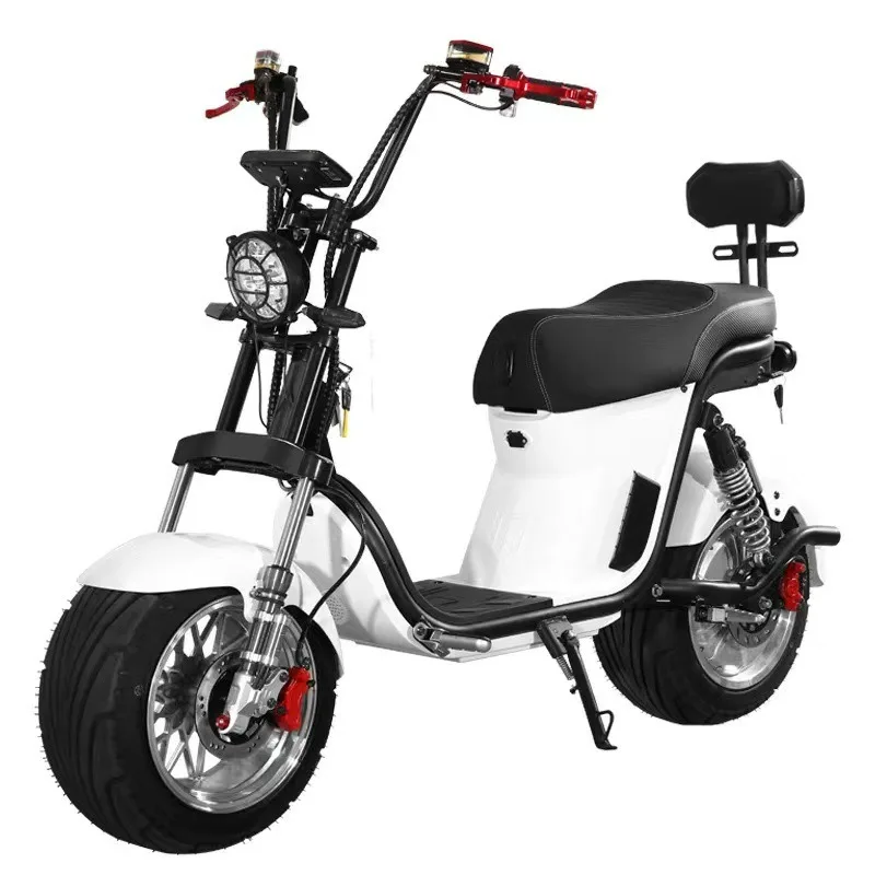 Short‑size Electric Scooter With Dual 60V20A Batteries For Urban Daily Commuting