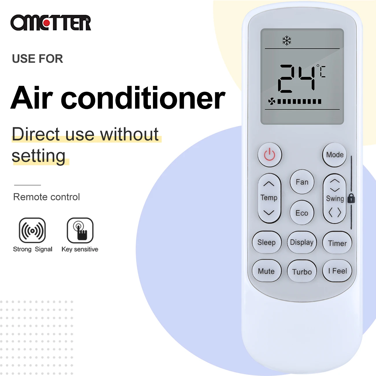 التيار المتناوب عن بعد متوافق مع ONIDA يشعر No.191A التيار المتناوب للتحكم عن بعد