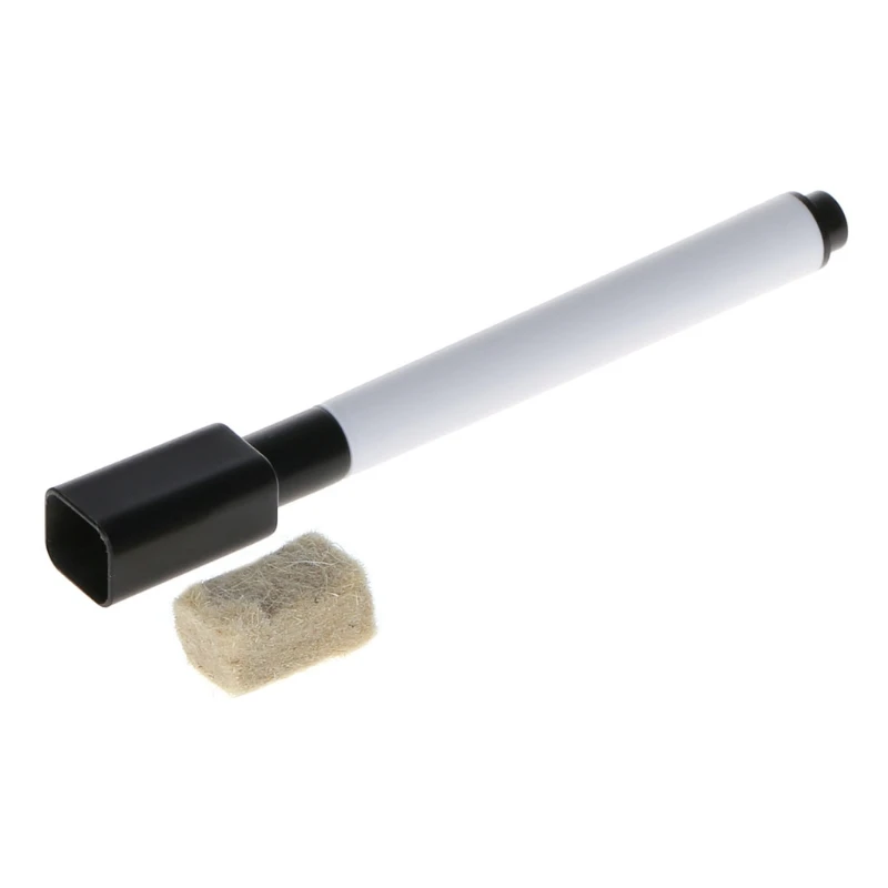 

10pcs dry erase whiteboard markers with eraser cap For whiteboard dry erase boards School, office and home (black)