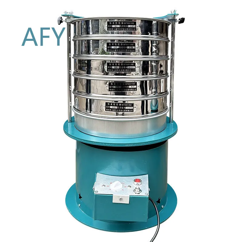 Electric Shaking Screen Machine 8411 for Pharmaceutical Vibration Round Powder Sieving Screening Equipment Lab Testing