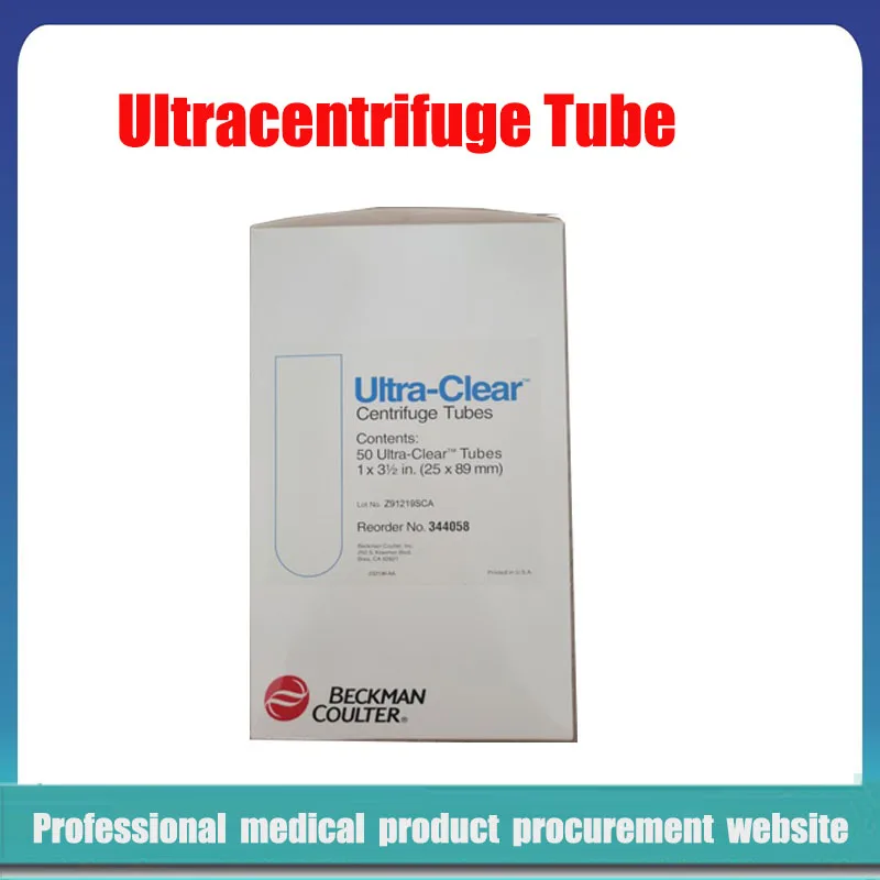 

Beckman Ultra-Clear Centrifuge Tubes 344058/344059 Ultracentrifuge Tube UC PP Material 13.2ml For SW41Ti 50pcs/box