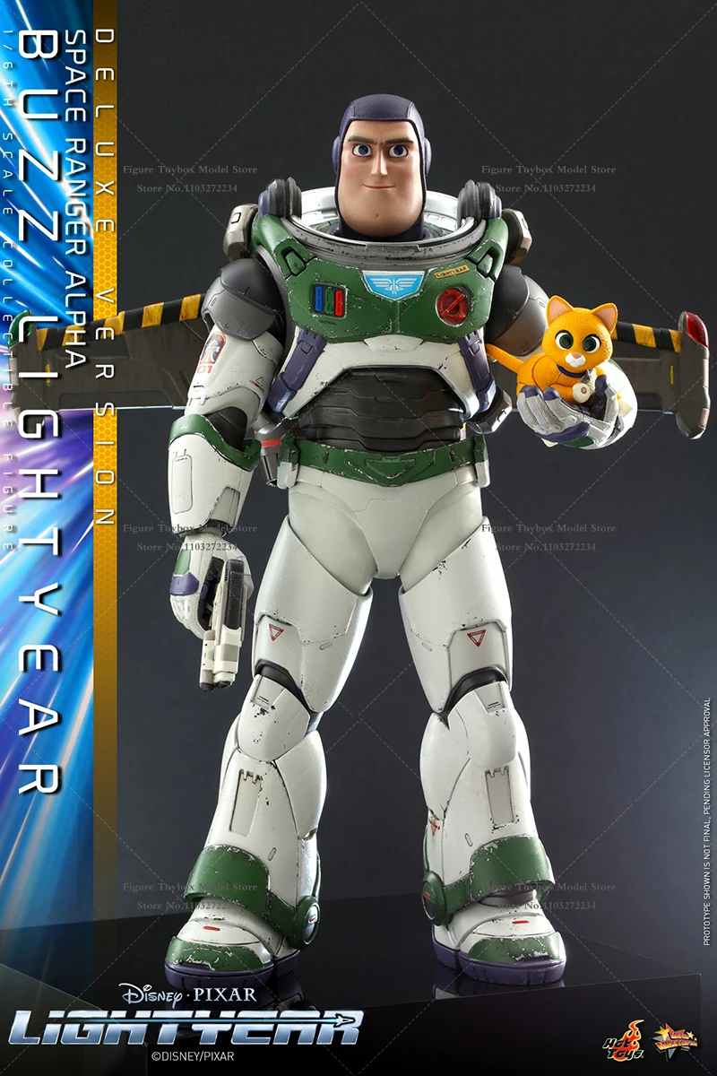 HOTTOYS HT MMS635 edición de lujo 1/6 Buzz figura de acción de niño móvil Anime Lightyear simulación Original 12 "juego completo modelo masculino