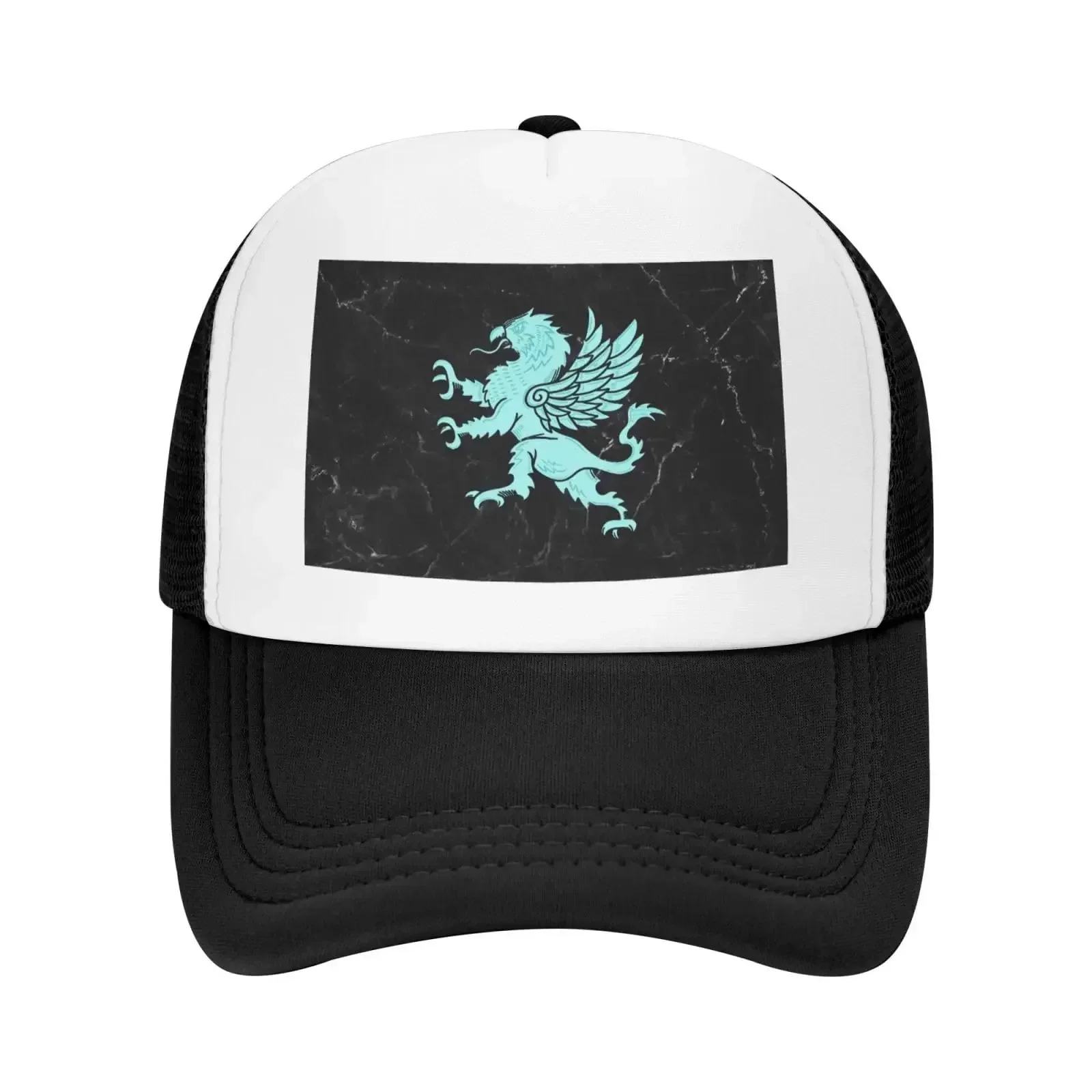 Griffin Printed Mesh Cap Woman Man Daily Sun Visor Ball Caps Girl Boy Sports Dad Male Female Snapback Hats