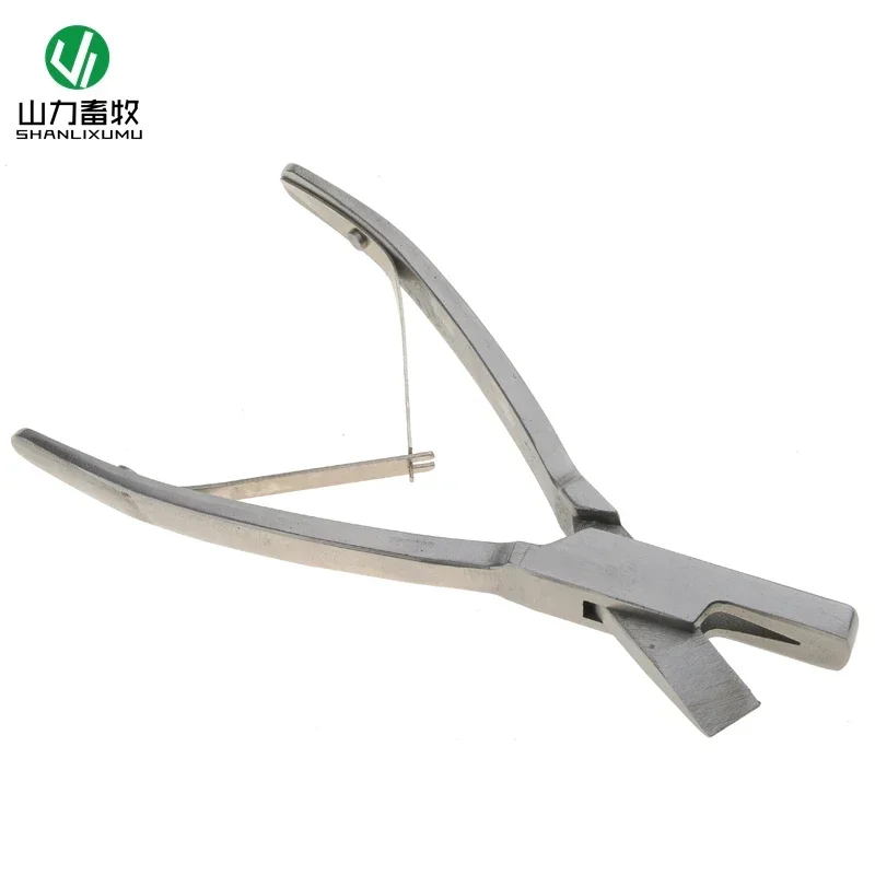 A Stainless Steel Ear Missing Clamp Type V Pig With Plain Clamp Ear Clamp PS Version Punch Pliers Stainless Steel Ear No.