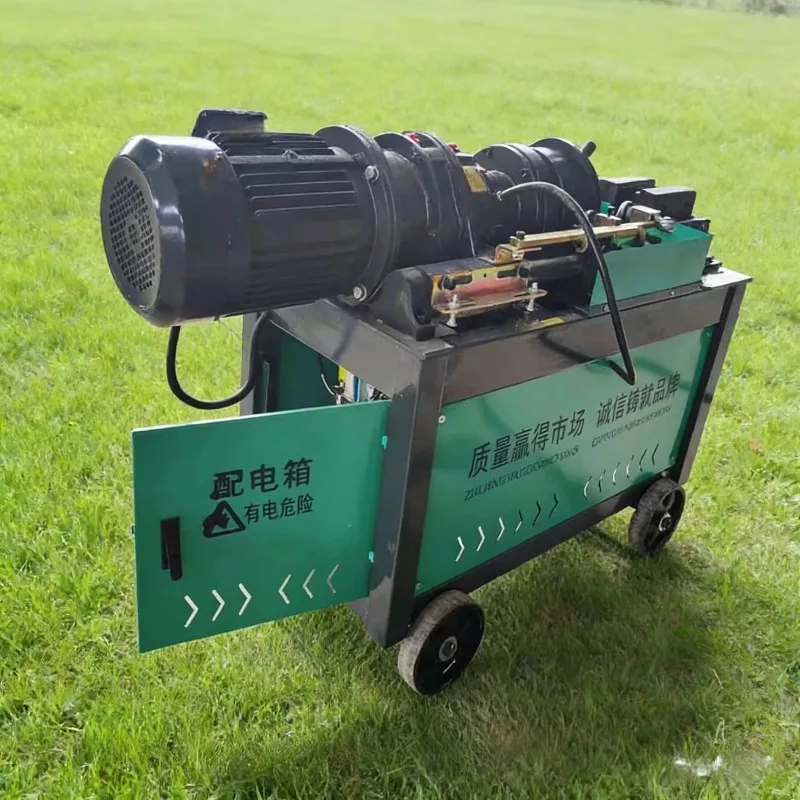YG Customized Power 380V 7500W Threaded Steel Sleeve Threading Machine Motor Gear Components High Capacity 45-65/h For