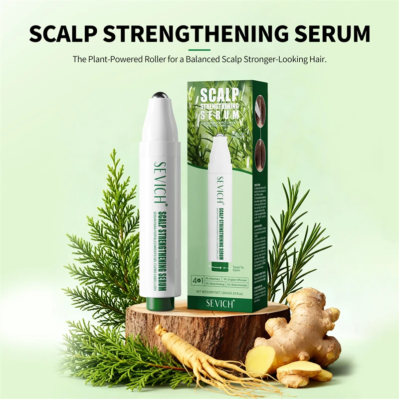 

SEVICH Hair Growth Roller Essence Hair Care Essence Roller Stimulates Follicle Nourish Scalp Hair Regrowth Serum Scalp Treatment