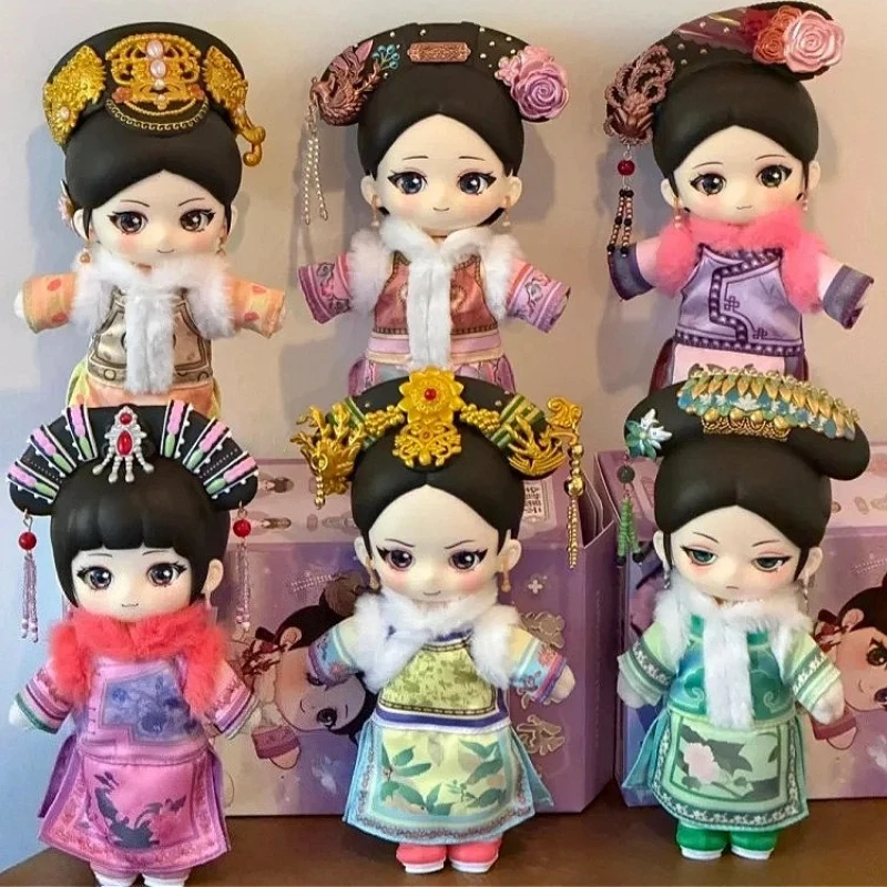 

Genuine Zhen Huan Zhuan Winter Vinyl Plush Blind Box Cute Bag Pendants Decor Ornament Trendy Play Peripheral Girl Exquisite Gift