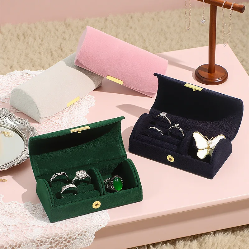 

Portable Exquisite Mini Jewelry Box, Portable Bag, High-value Appearance Ring Box, Necklace and Earring Storage Box