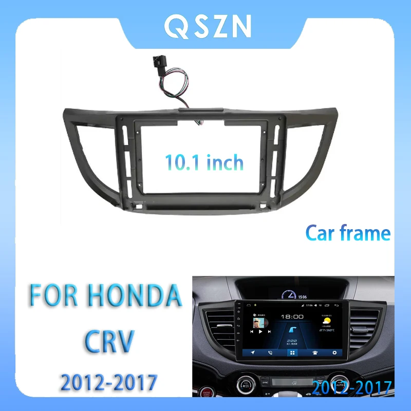 

For HONDA CRV 2012-2017 10.1 Inch Car Radio Fascia Android MP5 Player Panel Casing Frame 2Din Head Unit Stereo Dash Cover