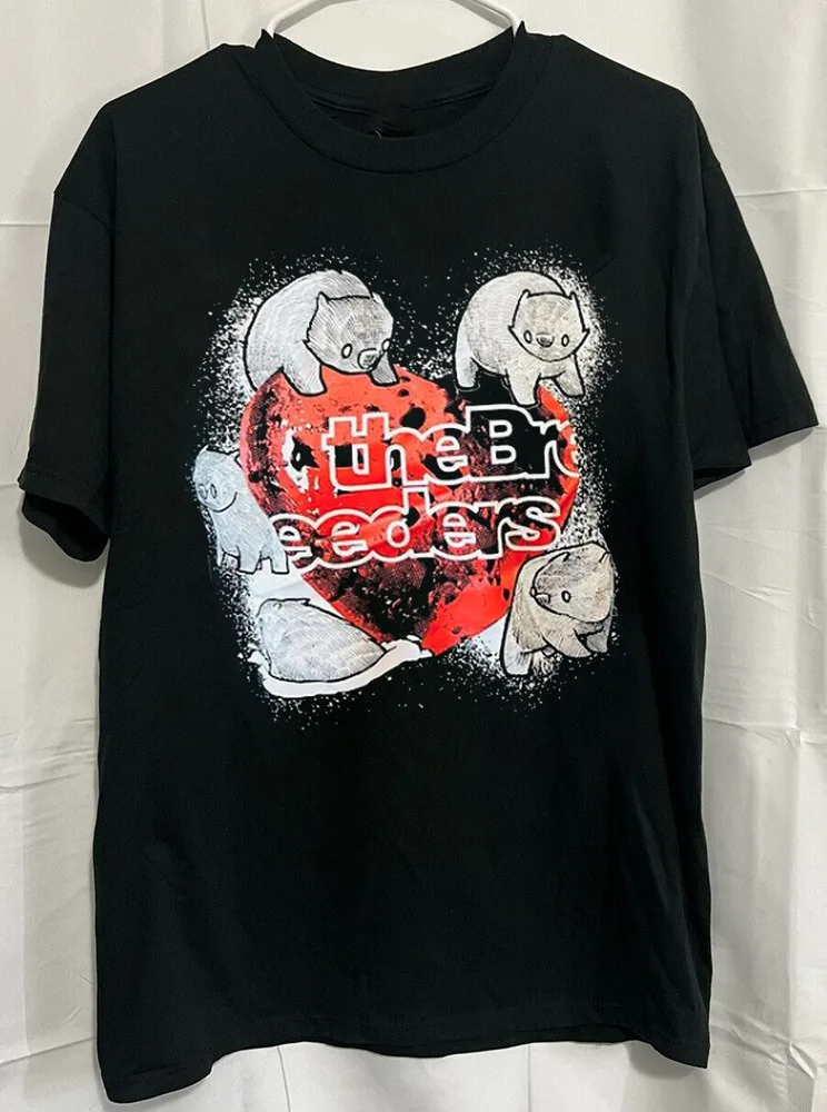 THE BREEDERS Australian 2024 Tour Gift For Fan S to 5XL T-shirt High Quality 100%Cotton Short Sleeve