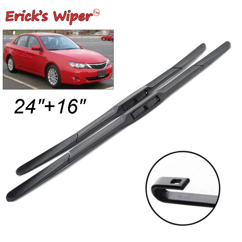 Erick's Wiper Front Wiper Blades For Subaru Impreza GE GV GH GR 2007 - 2014 Windshield Windscreen Window Rain Brushes 24