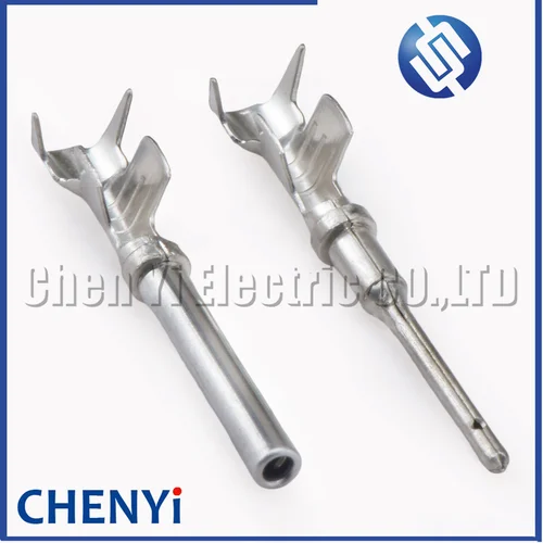 Imagen 2 del producto 50 Uds Deutsch DTM Pin de Terminal de engarzado 1062-20-0122 1060-20-0122 hembra o macho inserto automático resorte terminal redondo tamaño 20AWG G439