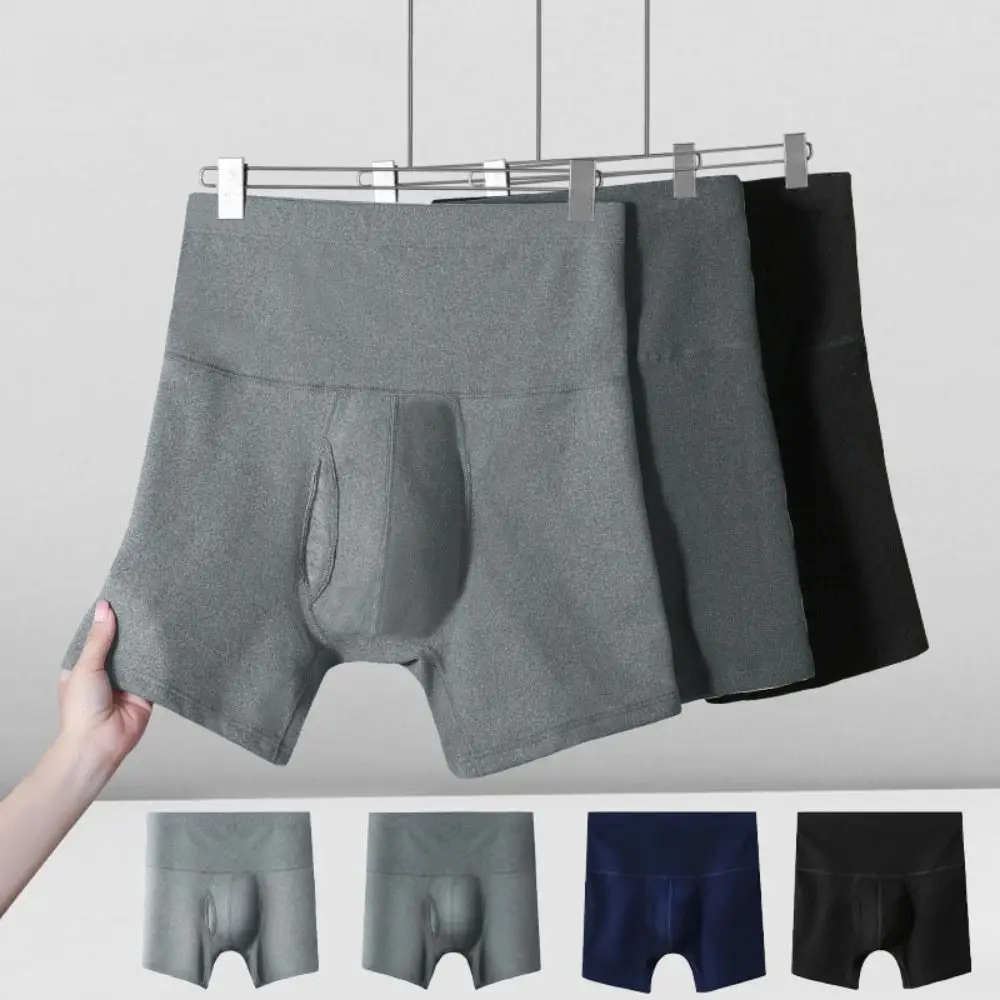 Belly Tummy Control Cotton Shorts Shapewear High Waist Slimming Body Shaper Waist Trainer Underwear Compression Boxer Panties